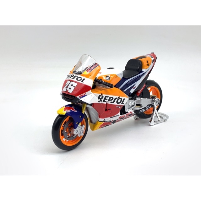 Xe Mô Hình Honda Reepsol Team RCV 213 2018 1:18 Maisto ( Repsol ) #26