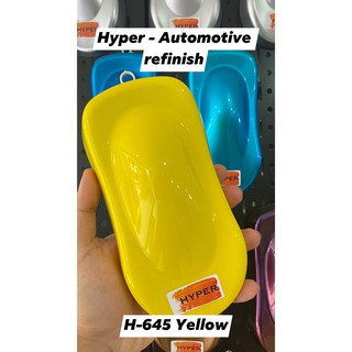 Sơn xe máy HYPER màu vàng 1K (Code H-645) - 1Lít