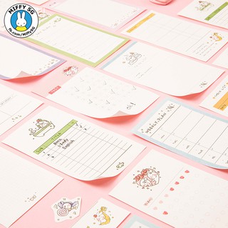 Bộ 50 giấy ghi chú/giấy note THỎ MỀM MOE MOE