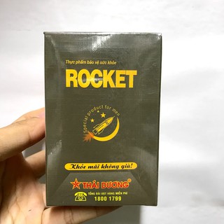 {Thực Phẩm Chức Năng} Rocket Tráng Dương, Bổ Thận ,Tăng Cường Sinh Lý Hộp 10 Gói-30 Gói { Che Tên Sản Phẩm }