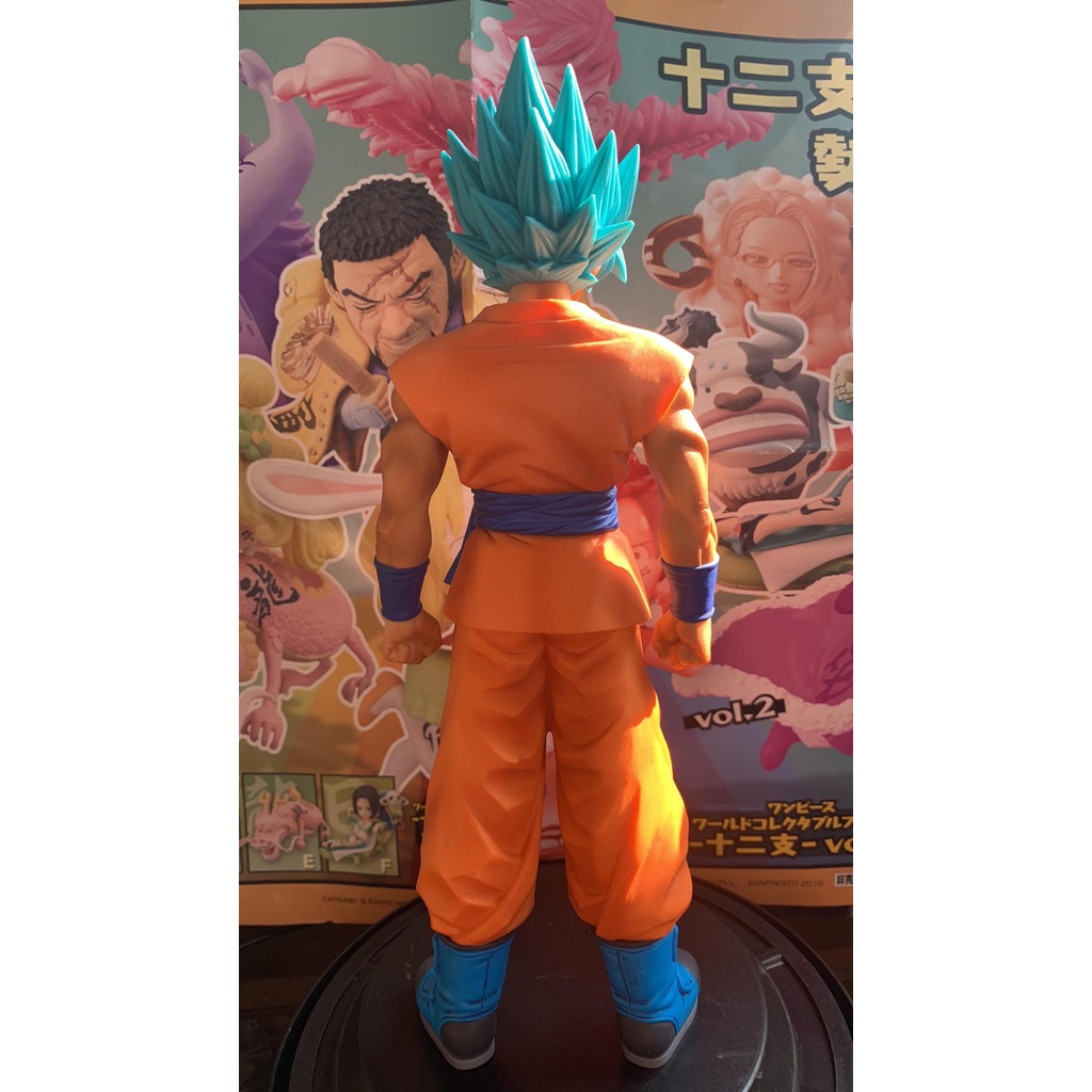 Mô hình Dragon Ball chính hãng Nhật Bản - Nhân vật Goku Blue MSP cực đẹp