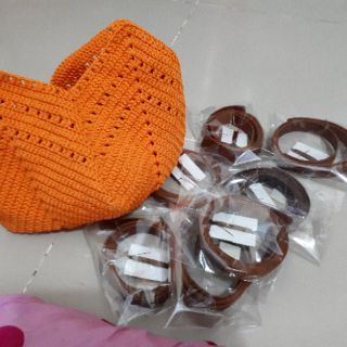 Quai da bò thật ( crochet bag )
