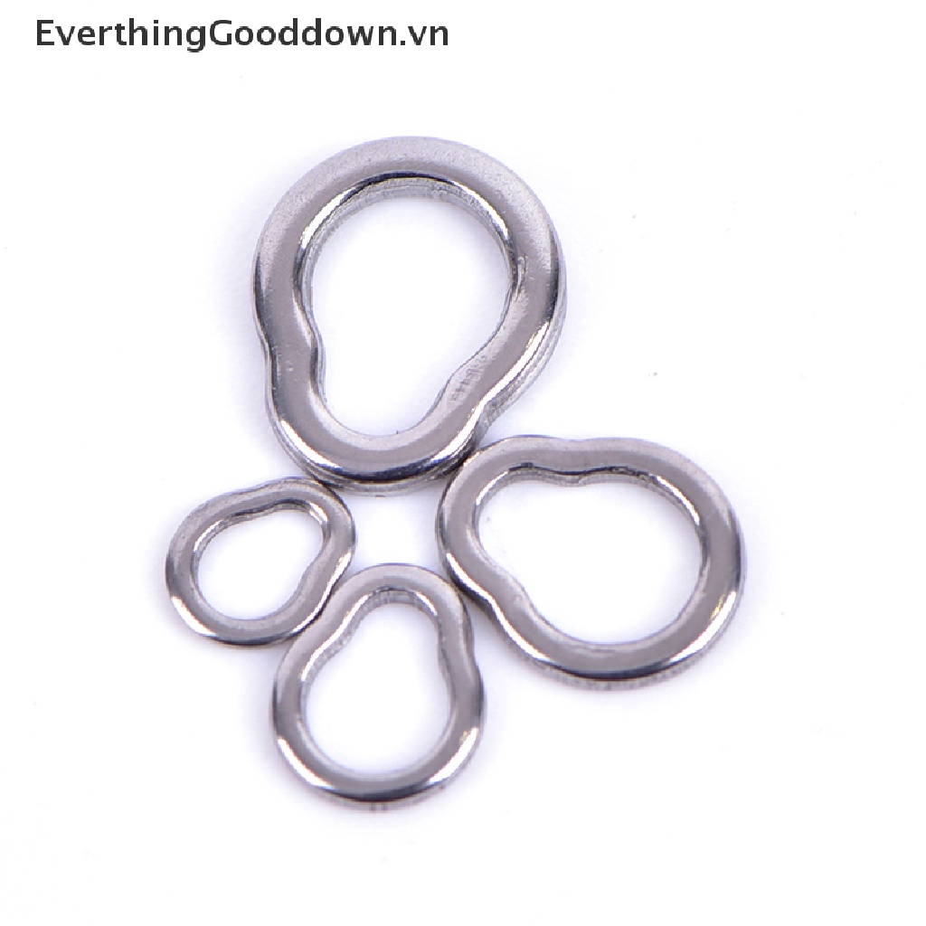Everthinggooddown 10 Móc Câu Cá Bằng Thép Cứng Liền Mạch