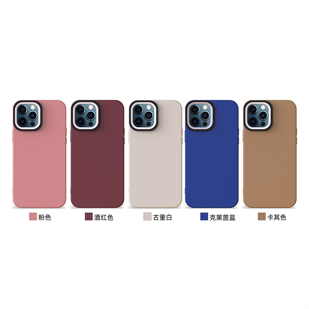 Ốp điện thoại silicon mềm chống sốc bảo vệ ống kính máy ảnh thích hợp cho iPhone 13 12 11 Pro MAX 7+ 8Plus XR XS MAX