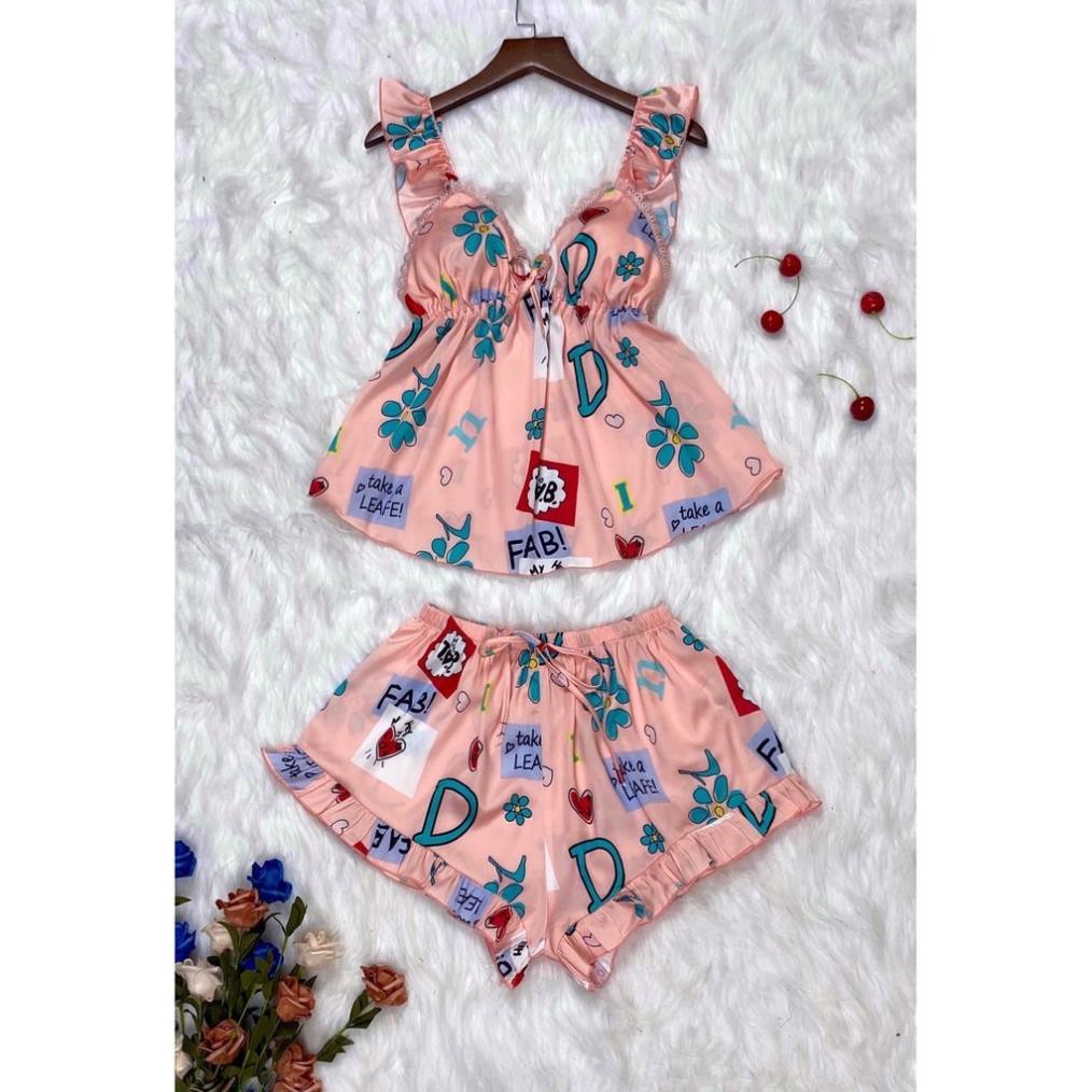 Đồ Ngủ Sexy Nữ Phi Lụa - Bộ Đồ Ngủ Phi Lụa 40-60kg Quyến Rủ - Vải Mịn Mát Kiểu Dáng Hiện Đại - Đẹp ít nhăn | Hân Fahion | BigBuy360 - bigbuy360.vn