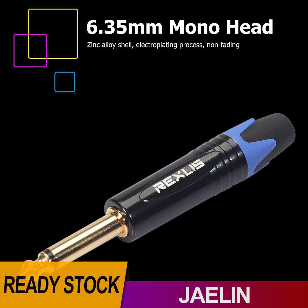 Jack Cắm Mono 6.35mm Cho Micro