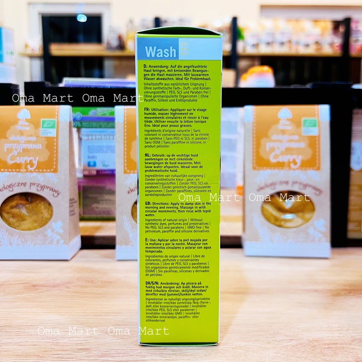 Gel rửa mặt làm sạch sâu hữu cơ Eco Cosmetics 125ml