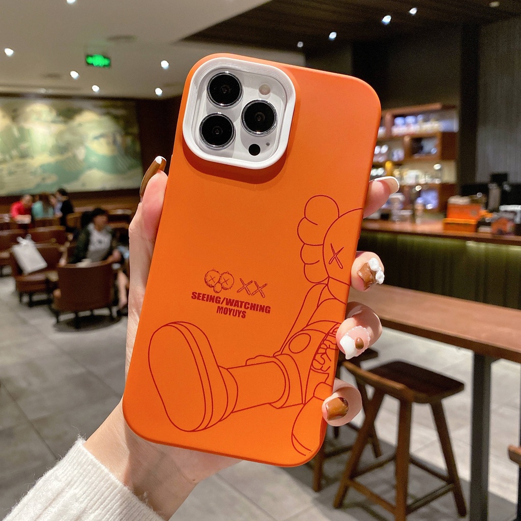 Ốp Điện Thoại Ba Trong Một Hình Sesame Street KAWS Cho for iPhone13Pro for iPhone12Pro 7p for iPhone11 13Promax 12Promax for iPhone12