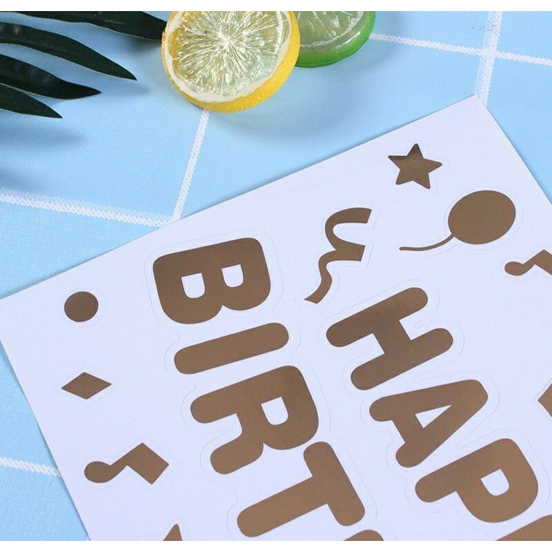 Miếng dán trang trí bong bóng