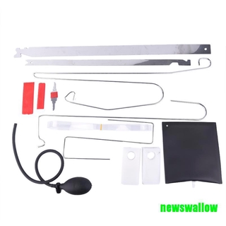 Bộ dụng cụ mở khóa cửa xe hơi khẩn cấp + máy bơm khí