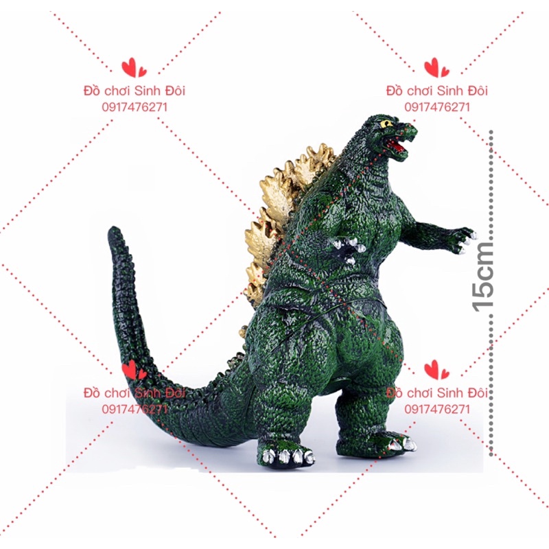 Mô hình khổng Long godzilla 15cm