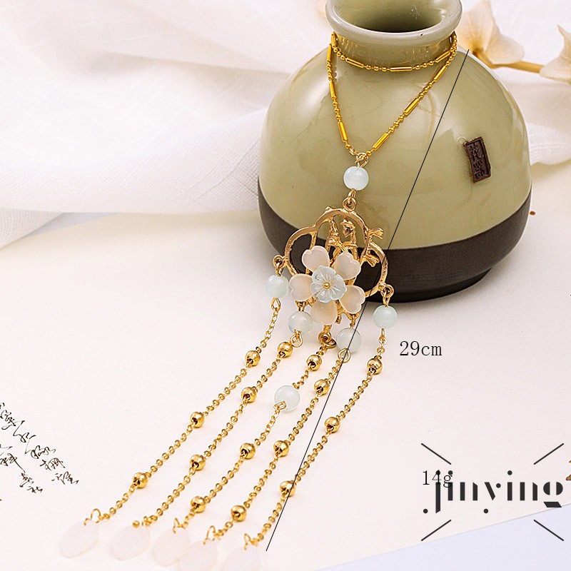 GETNOIVAS Dây chuyền đính ngọc trai giả xinh xắn cho nữ