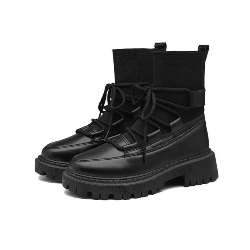 BỐT CỔ CHUN ÔM CHÂN DA MỀM ĐẾ CAO 3cm
