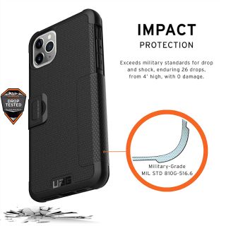 Ốp lưng nắp gập Metropolis UAG cho iPhone 11/Pro/Pro Max