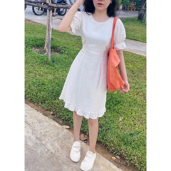 CASON - Đầm Tay Bồng Cinrella (size S)