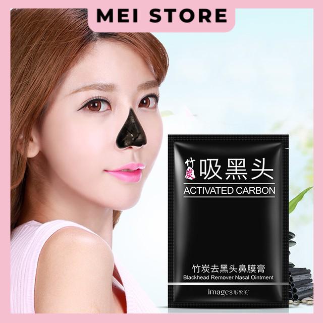 Miếng Gel lột mụn mũi than tre hoạt tính Images Activated carbon