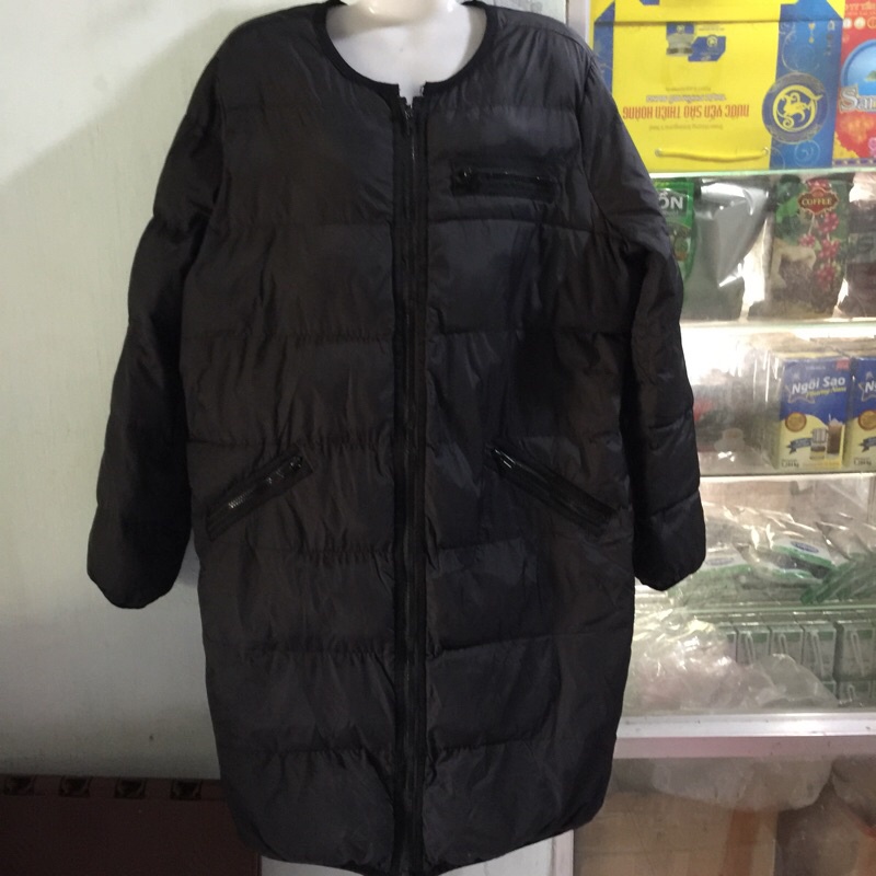 Hàng si tuyển. ÁO PHAO NHẸ CHO NỮ DÀI TỚI GỐI 55-60kg