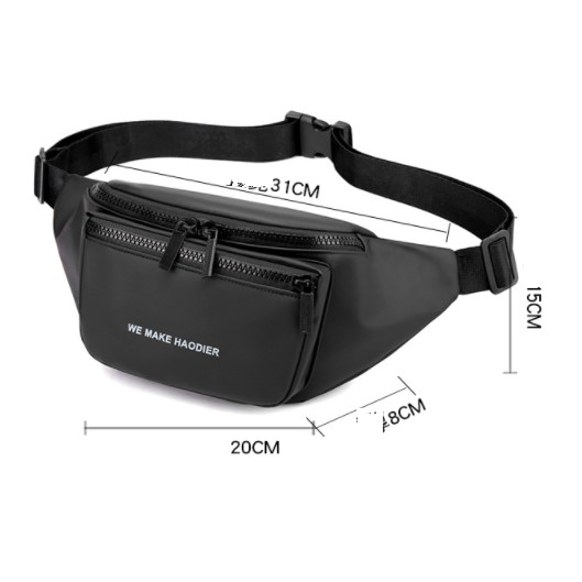 [Mã 2611THTRANG100K hoàn 10% xu đơn 99K] Túi đeo chéo nam nữ vải chống nước phong cách Hàn Quốc - Túi bao tử nam TC83 | BigBuy360 - bigbuy360.vn