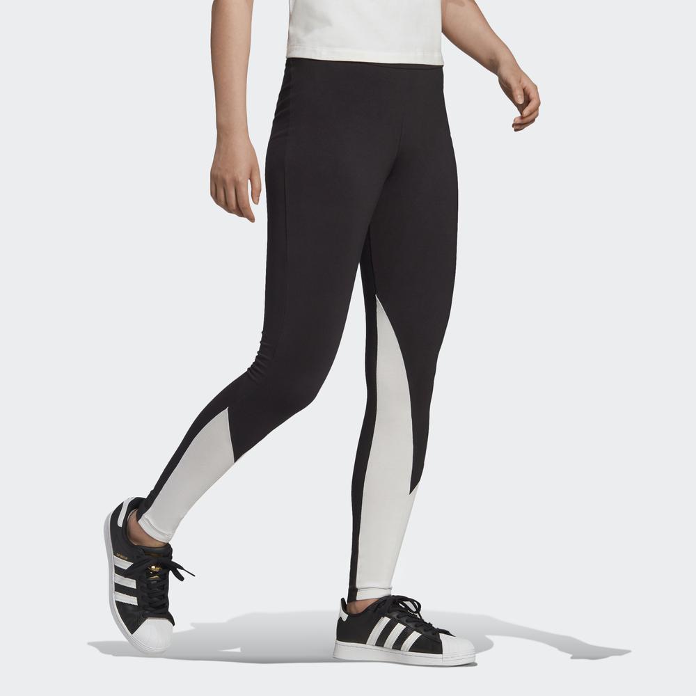 adidas ORIGINALS Large Logo Tights Nữ Màu đen GD2347 | BigBuy360 - bigbuy360.vn