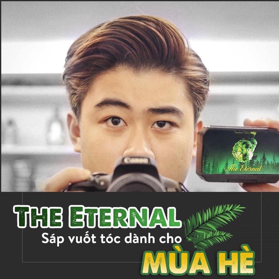 Sáp vuốt tóc The Eternal 56g Stephen Nolan 603 Cho tóc Dày & Nhiều dầu -Giữ nếp cực lâu tạo kiểu tự nhiên không bết tóc