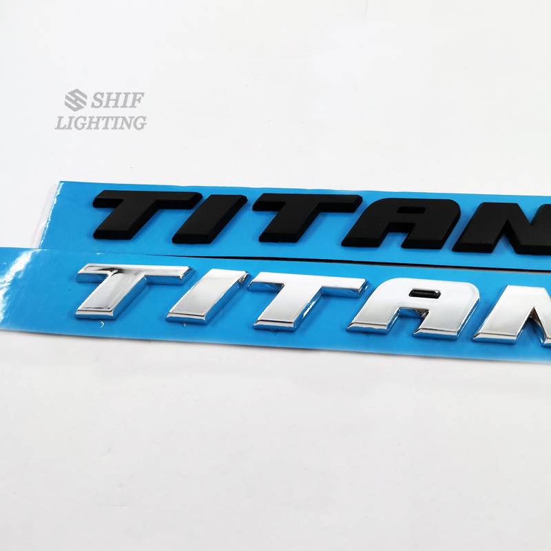 1 Miếng Dán Trang Trí Xe Ô Tô Hình Chữ Ford Bằng Titan