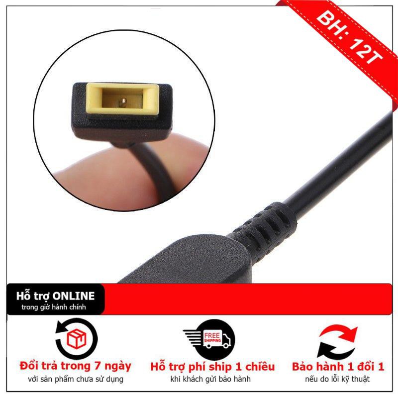 [BH12TH] Sạc Laptop Lenovo 20V - 3.25A, Đầu USB ZIN