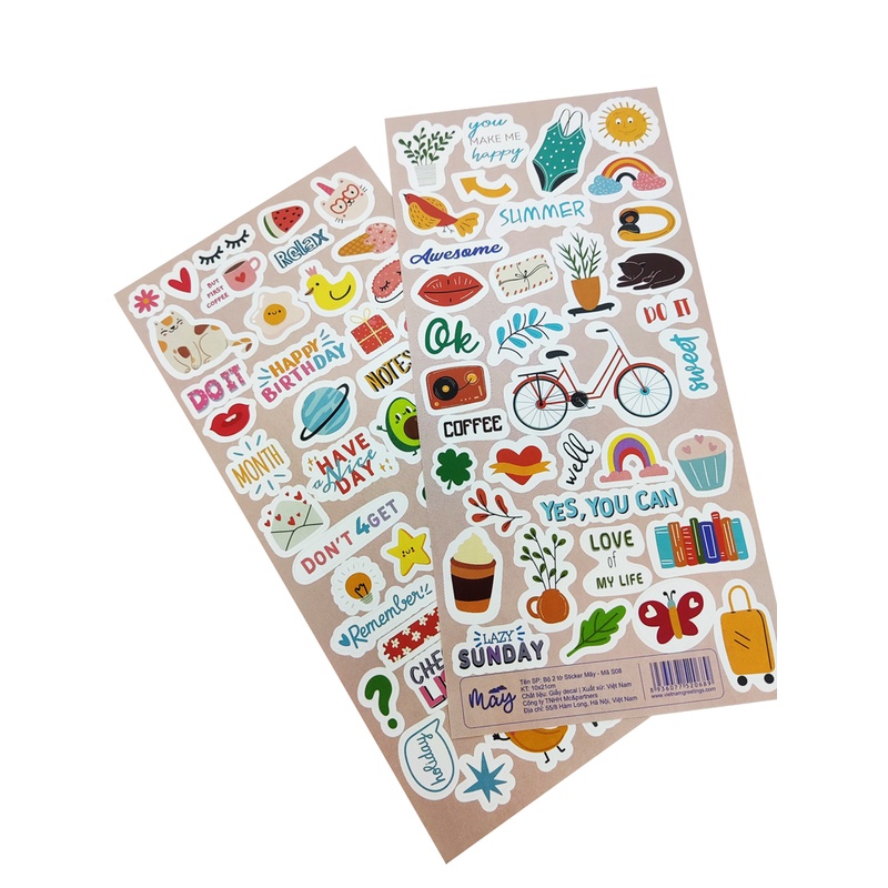 Sticker Trang Trí Mây - Greenwood S08