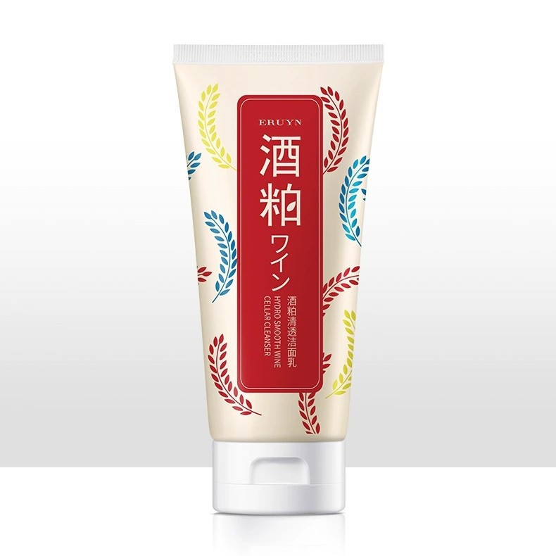 6389 B3 Sữa Rửa Mặt Lên Men Từ Gạo Sake Hydro Smooth Wine Cellar Cleanser Eruyn Dưỡng Trắng, Cấp Ẩm, Cải Thiện Da