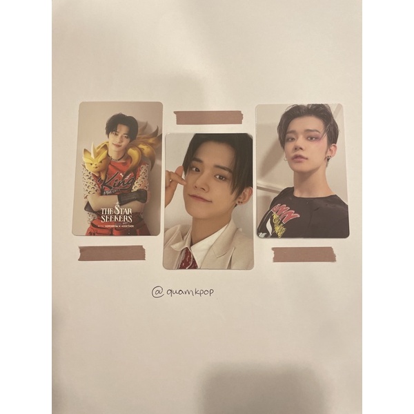 [YEONJUN TXT] PHOTOCARD ẢNH LẺ OFFICIAL CHÍNH HÃNG