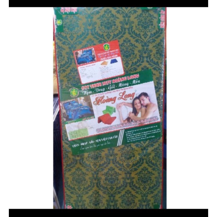 Nệm gòn ép cao cấp hàn quốc cao 9cm Dài 195 Đủ các sazi BH 8 năm