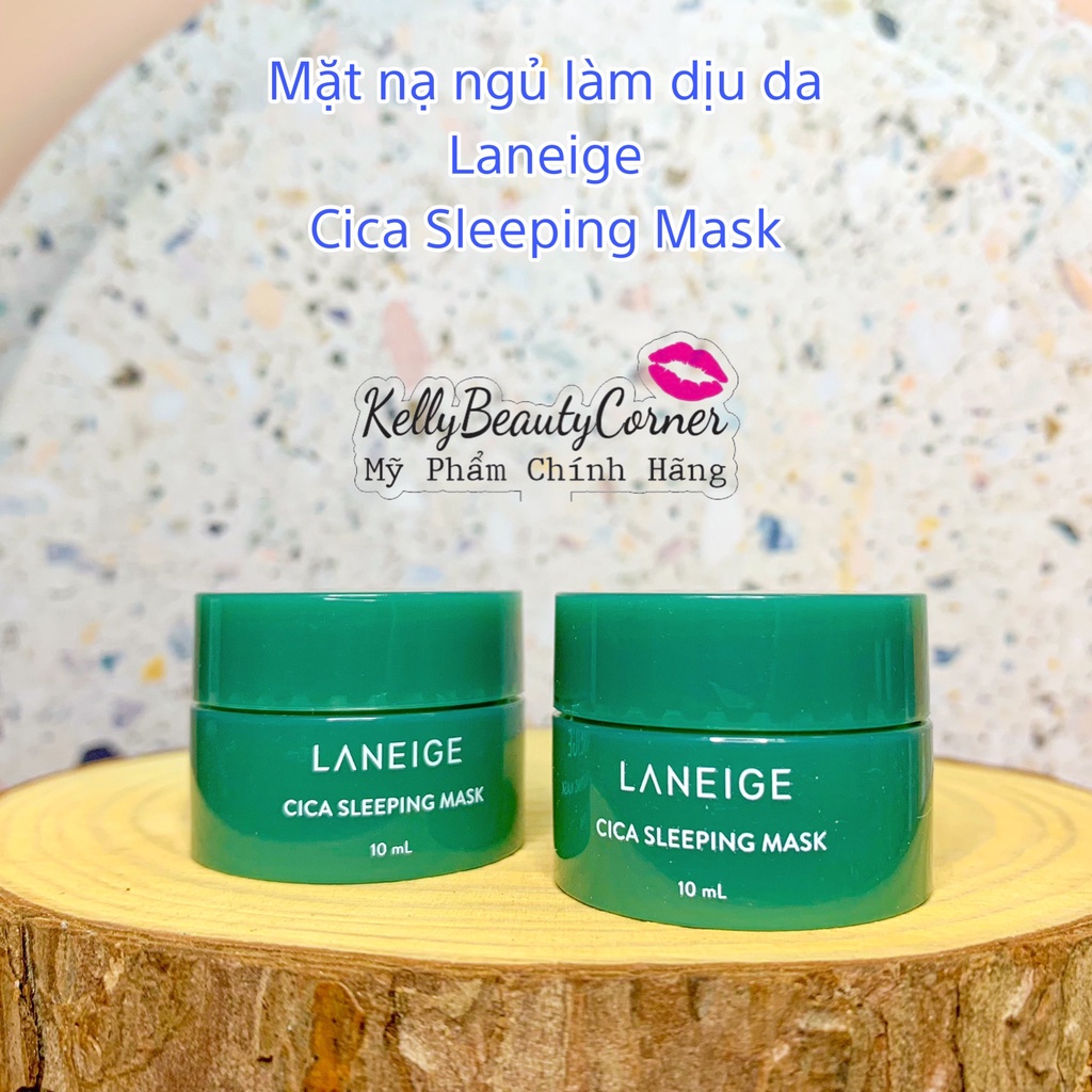 Mặt nạ ngủ dưỡng ẩm dịu da Laneige Cica Sleeping Mask (SAMPLE 3ml/10ml)