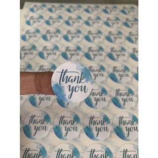 48 tem tròn thank you 2,5cm