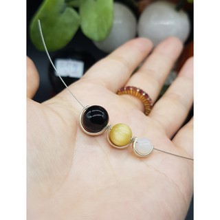Charm Bạc S925 Bọc hạt, đủ Size hạt - Hạt 6ly, 8ly, 10ly