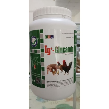 1kg IG Beta glucan .Tăng đề kháng, tạo miễn dịch, nâng cao hiệu quả vacxin cho gia súc, gia cầm