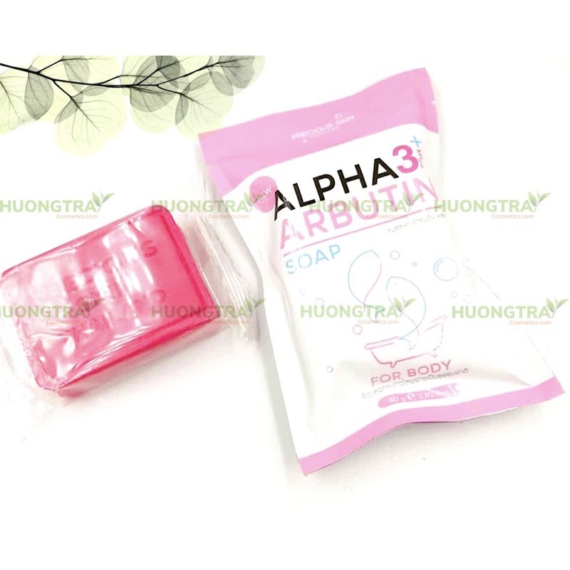 Xà Phòng Trắng Da Toàn Thân Alpha Arbutin 3 Plus Soap For Body 80g