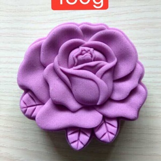 Khuôn lò xo 3D làm bánh trung thu mẫu hoa hồng
