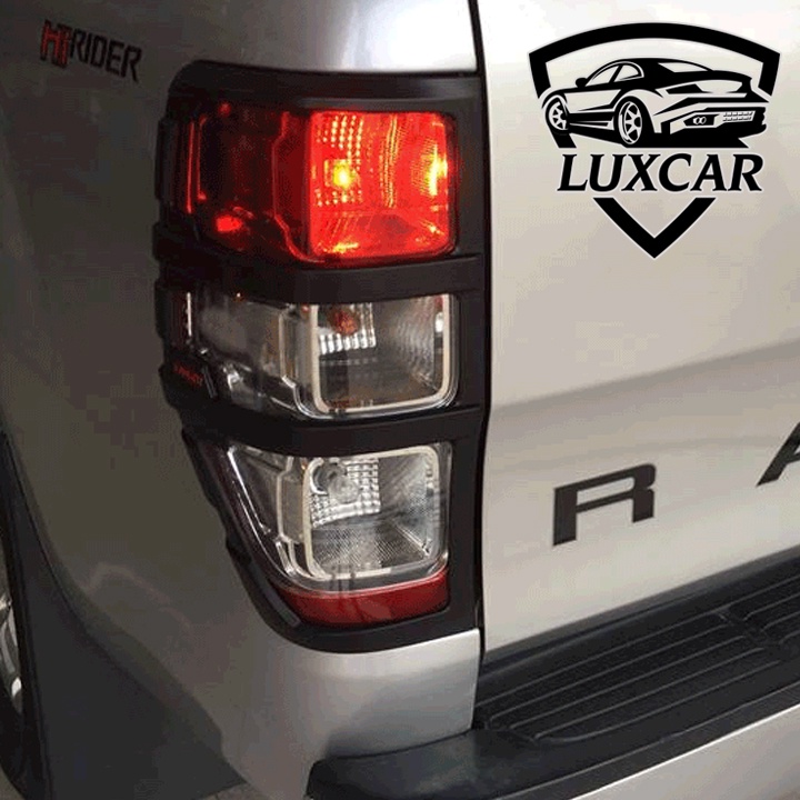 Ốp viền đèn pha, đèn hậu xe FORD RANGER 2016-2020 cao cấp nội thất LUXCAR