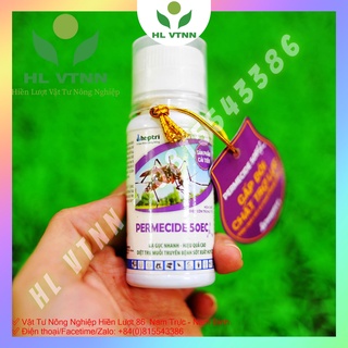 Thuốc diệt côn trùng diệt muỗi permecide 50ec-50ml hiệu quả cao -hl vtnn