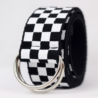 Dây lưng hoa văn caro checker board