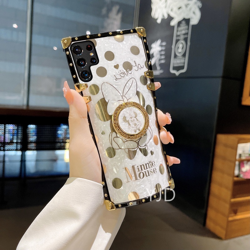 Ốp Điện Thoại Chống Sốc Họa Tiết Chuột Dễ Thương Cho Samsung Galaxy S22 S21 Ultra S22 + S21 + S21FE