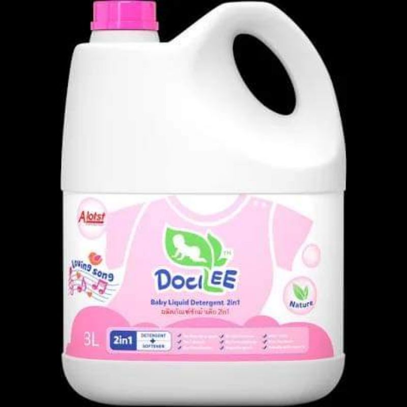 DOCILEE - [Hàng chính hãng]- nước giặt xả 2in1 - Hàng Thái Lan - An Toàn cho bé