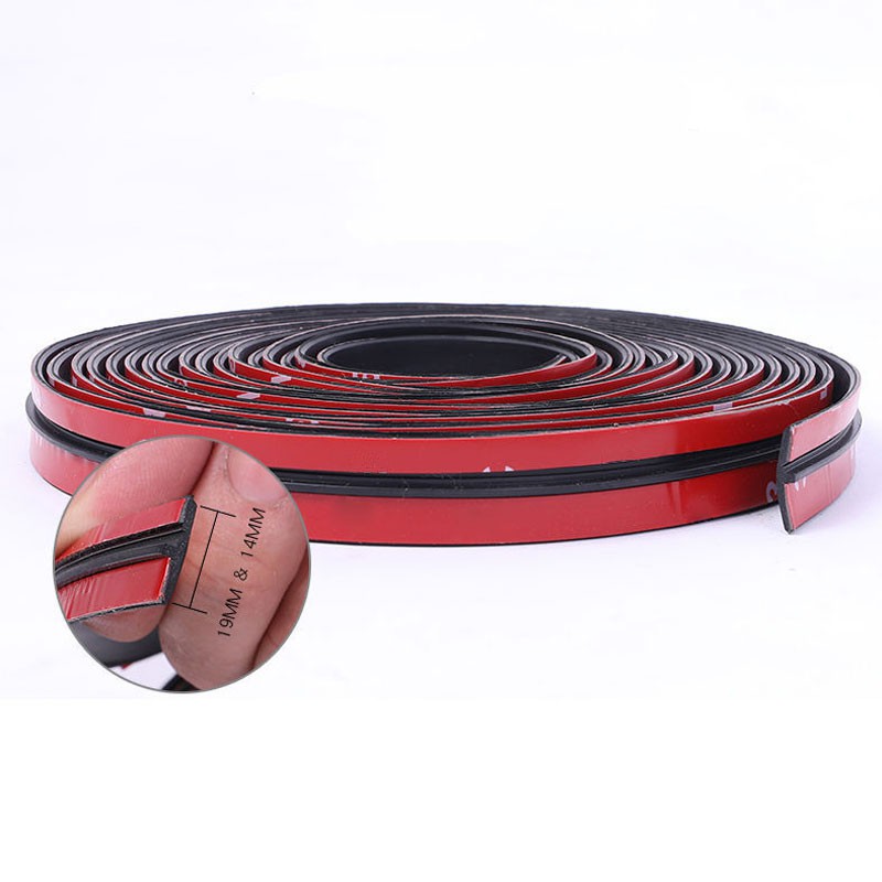 Dải Cao Su 2M Dán Viền Kính Chắn Gió Xe Hơi Chống Bụi/Nước