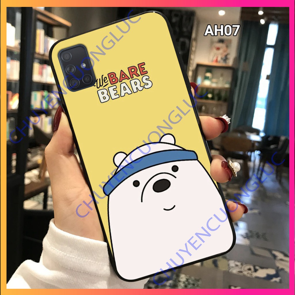 [HOT] Ốp lưng Samsung Galaxy  A31 - A51 - A71 - M51 - A30S - A50 - A50S in hình gấu We Bare Bears | BigBuy360 - bigbuy360.vn