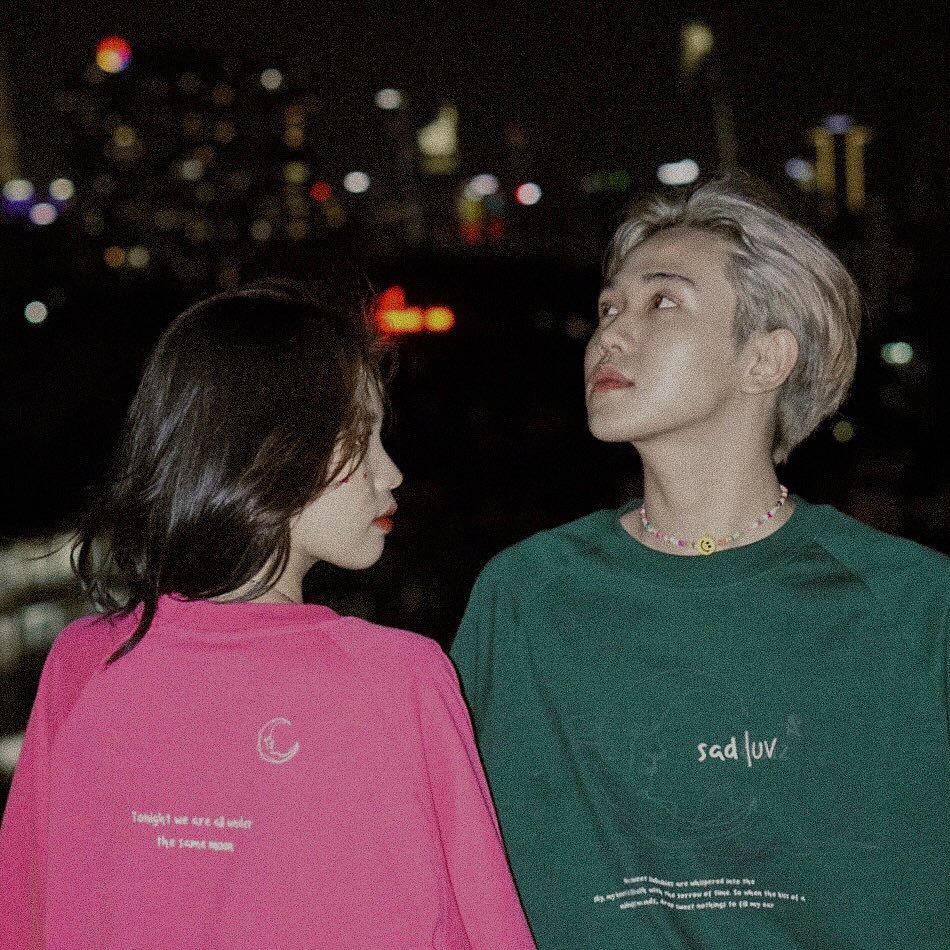 [FREESHIP ĐƠN TỪ 50K] Áo Thun Nam Nữ Sadboiz Sad Luv Hồng  Xanh Streetwear Áo Phông Nam Form Rộng Basic Cotton Oversize