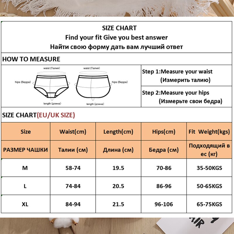 1/ 2 Quần lót FINETOO vải cotton co giãn quyến rũ dành cho nữ