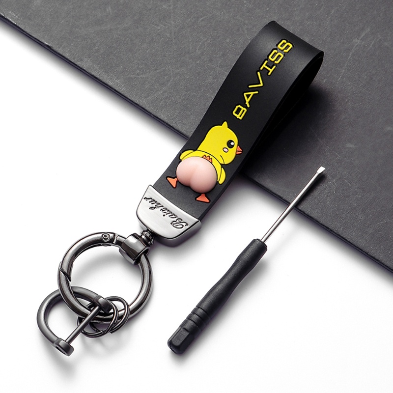 Móc Khóa Hình Mông Động Vật 3D Độc Đáo