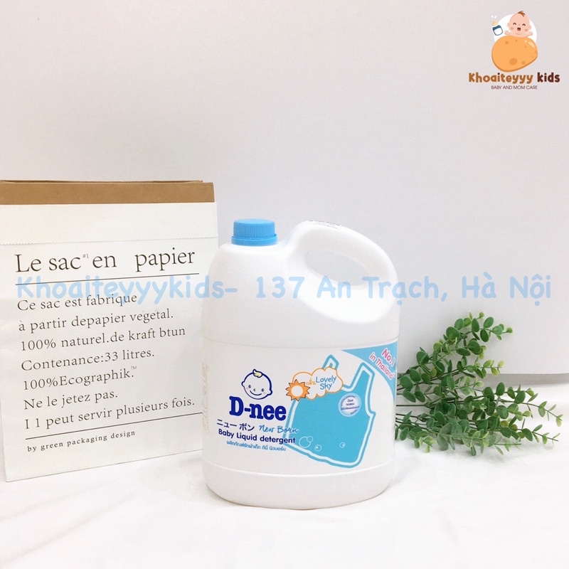 Nước giặt quần áo cho bé Dnee