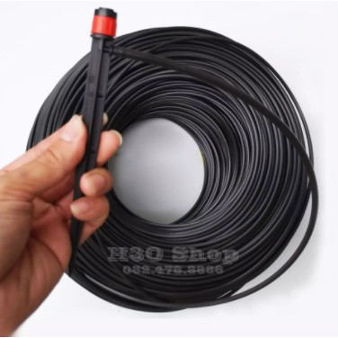 5 mét>>> Ống dây tưới phi 6mm-8mm-10mm phun sương, tưới nhỏ giọt, ống mềm, ống cứng