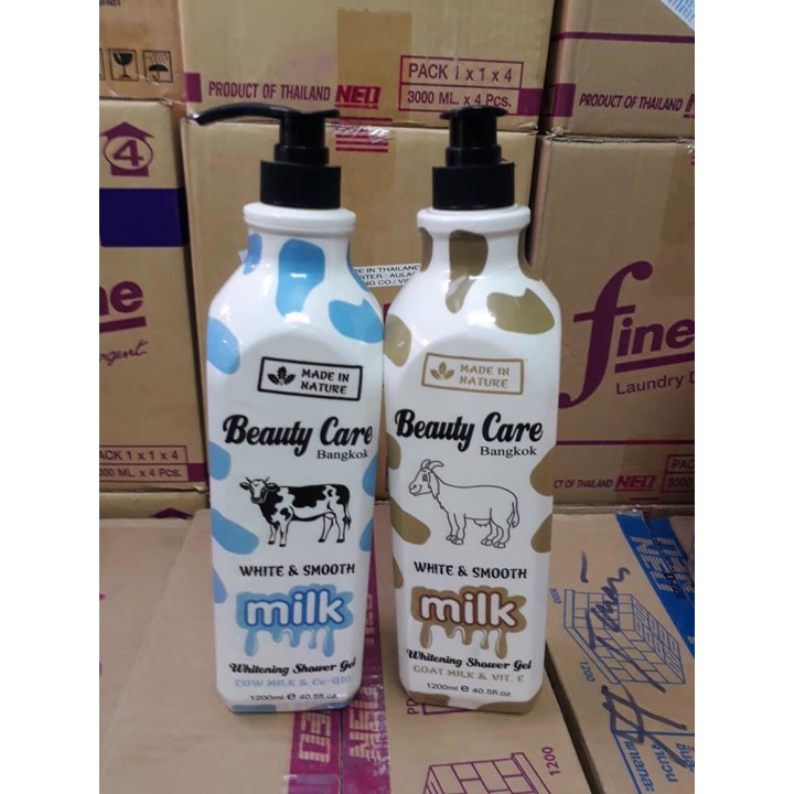 SỮA TẮM BEAUTY CARE 1200ML THÁI LAN chai vuông