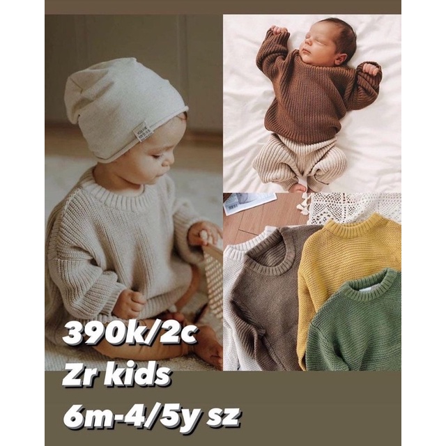 áo len zr kids